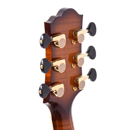 Santa Cruz Guitar Company F Model Bearclaw German Spruce/Flamed Maple Full Body Sunburst