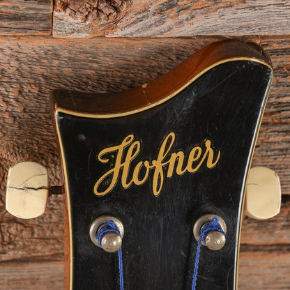 Hofner 500/1 1963 body w/Late 70s neck Sunburst 1963 LEFTY