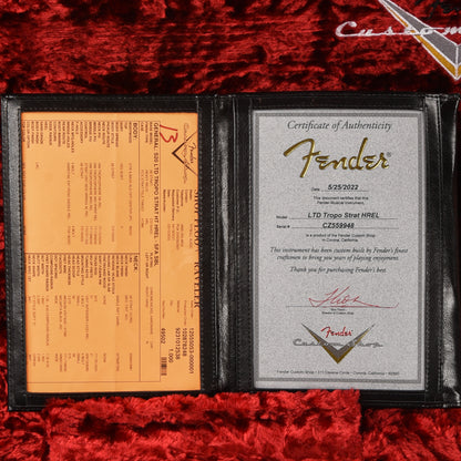 Fender Custom Shop Troposphere Stratocaster Hardtail Relic Super Faded Aged Sonic Blue 2021