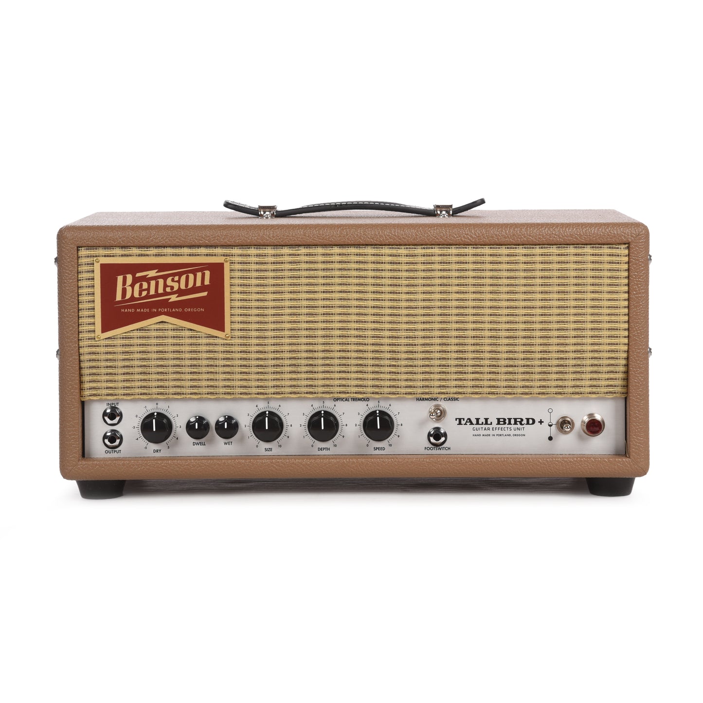 Benson Tall Bird Plus All-Tube Reverb & Tremolo Unit Brown