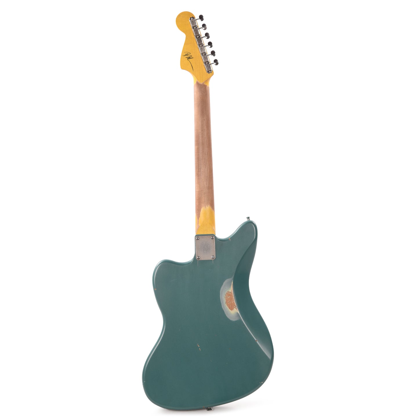 Nash JM-63 Sherwood Green Metallic Medium Relic w/Matching Headstock