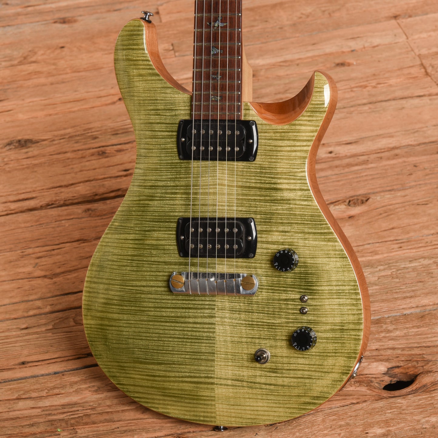 PRS SE Paul's Guitar Trampas Green 2019