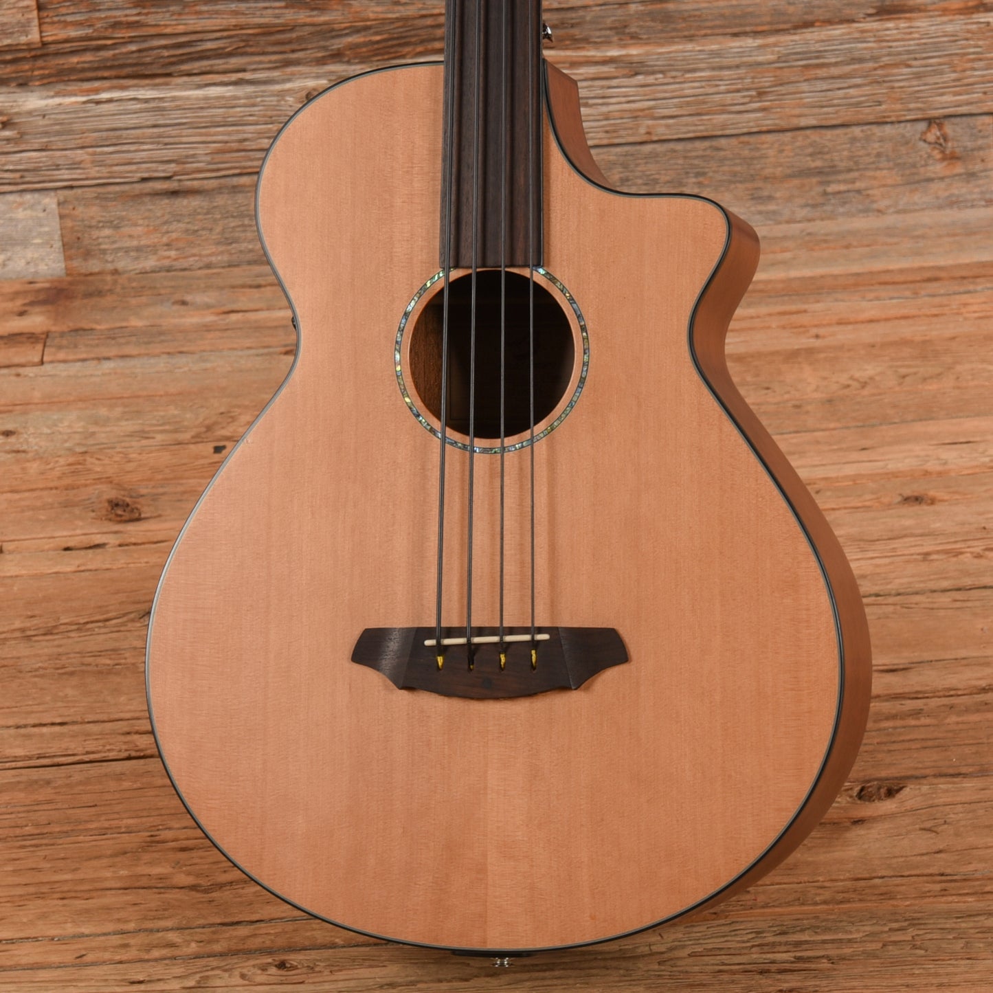 Breedlove Atlas Series BJ350/CMe4 Fretless Natural 2012