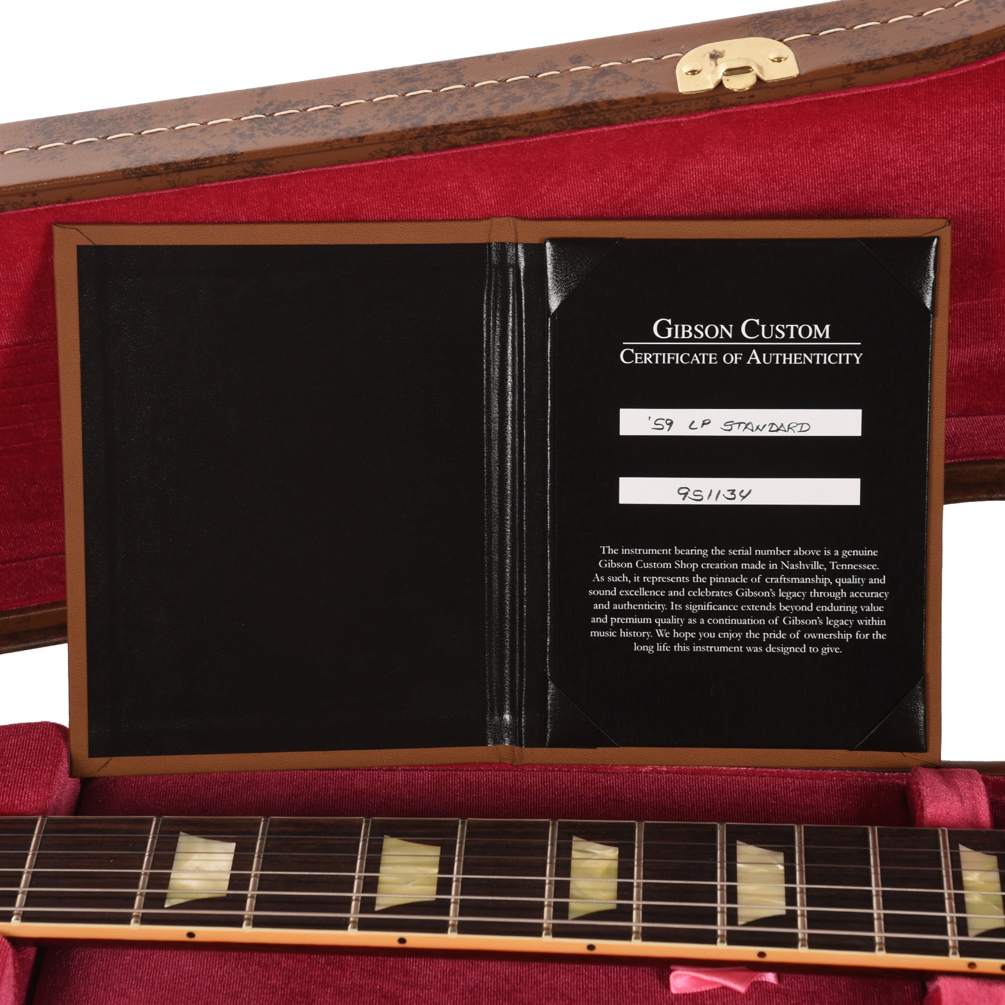 Gibson Custom Shop 1959 Les Paul Standard 