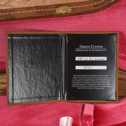 Gibson Custom '58 Les Paul Standard Reissue VOS Sunburst 2024
