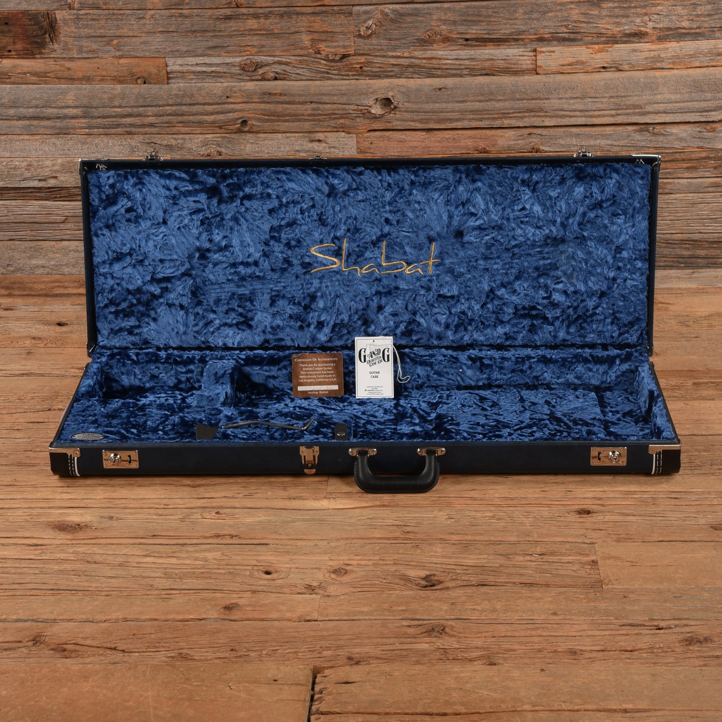 Shabat Lynx HSS Black Over 3-Tone Sunburst Relic 2022