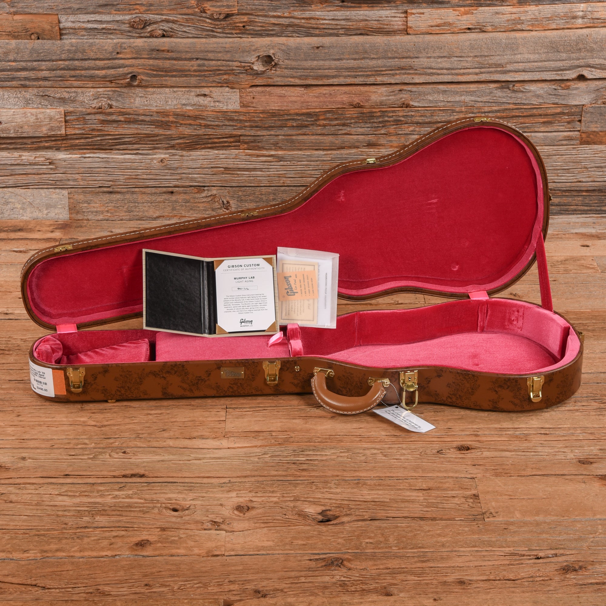 Gibson Custom Murphy Lab '59 Les Paul Standard Light Aged Sunburst 2024