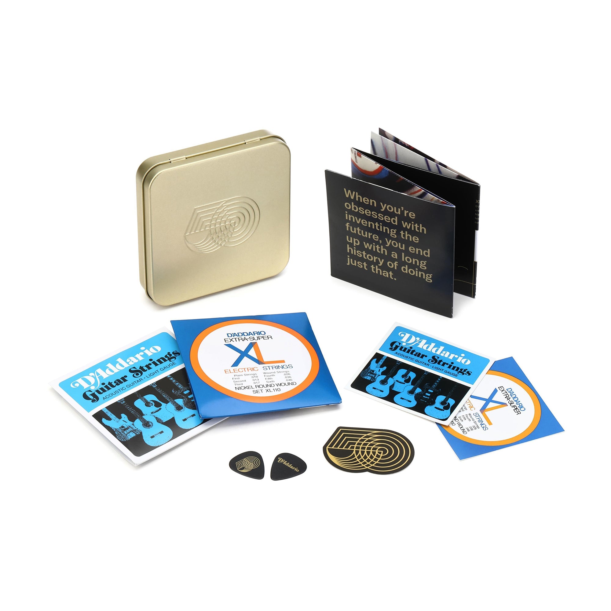 D'Addario 50th Anniversary String Bundle