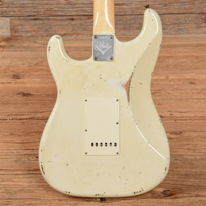 Fender Custom Shop Jason Smith Masterbuilt '63 Stratocaster Relic Aged Olympic White 2022