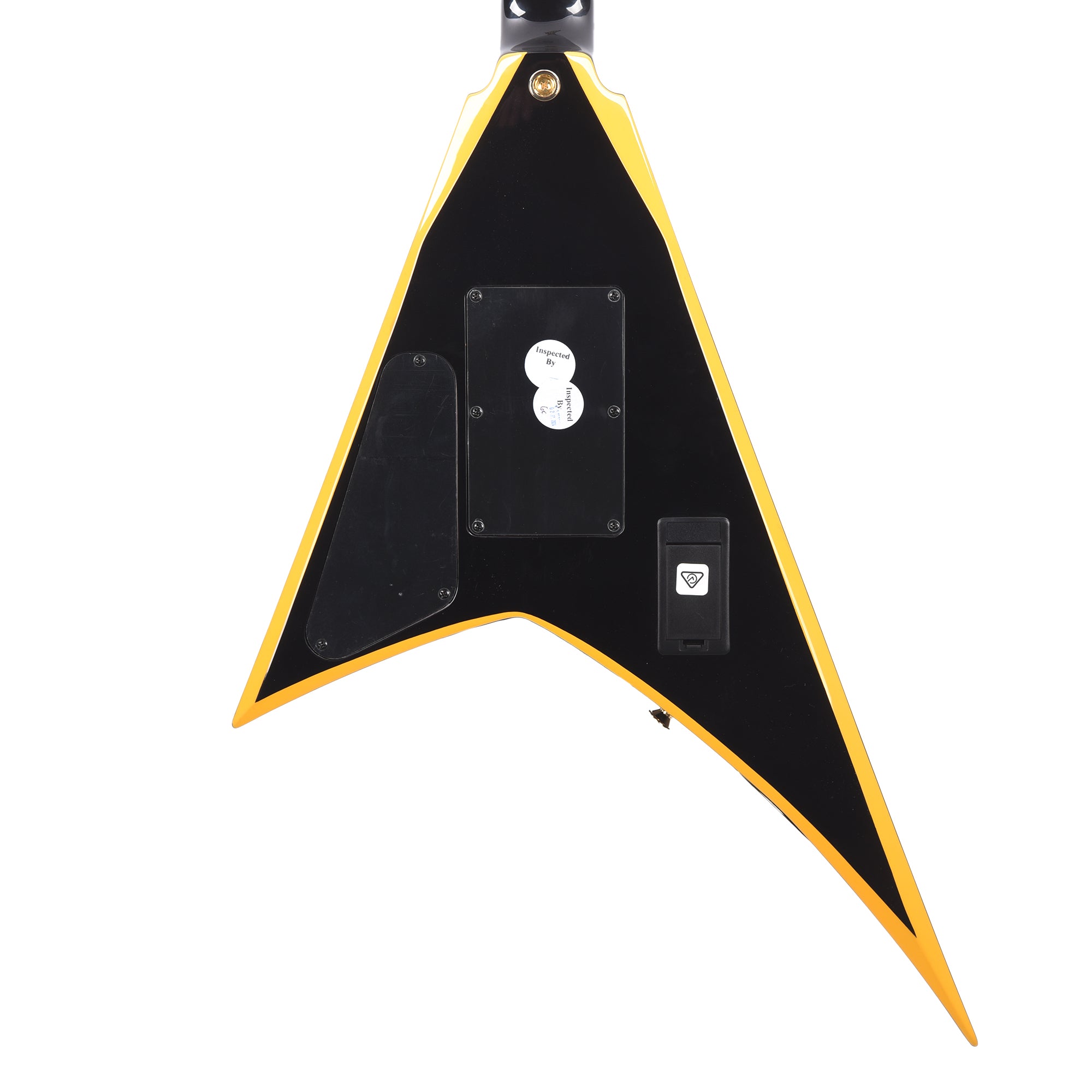 Jackson X Series Rhoads RRX24 Black w/Yellow Bevels