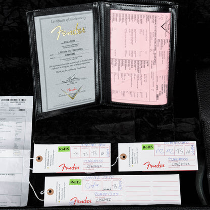 Fender Custom Shop Limited 60s HS Telecaster Relic Aged Candy Apple Red Over Pink Paisley 2023