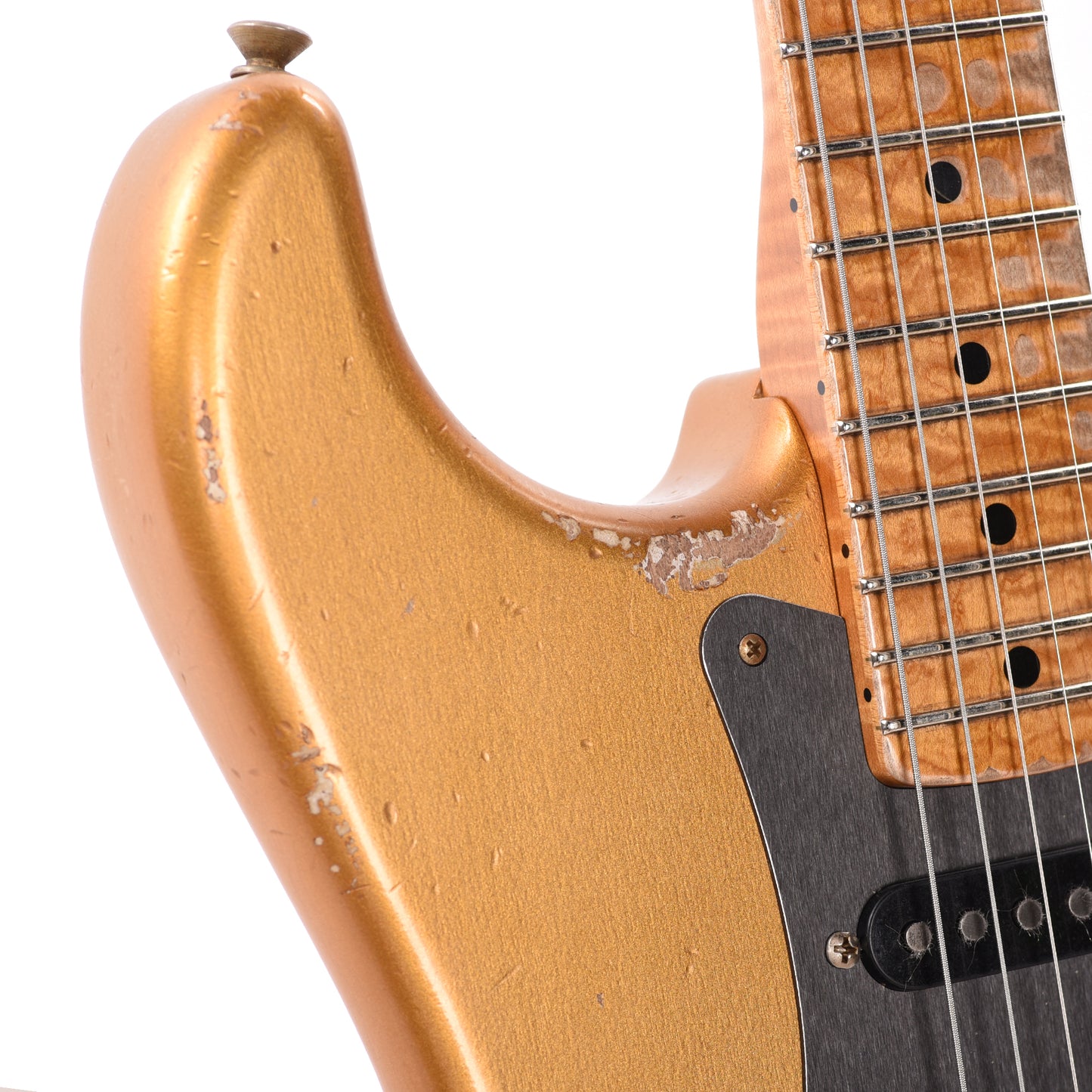 Fender Custom Shop 1966 Stratocaster HSS Relic Faded Sunrise Gold Apprentice Built by Dylan Delpizzo w/Novak GTX-HMB