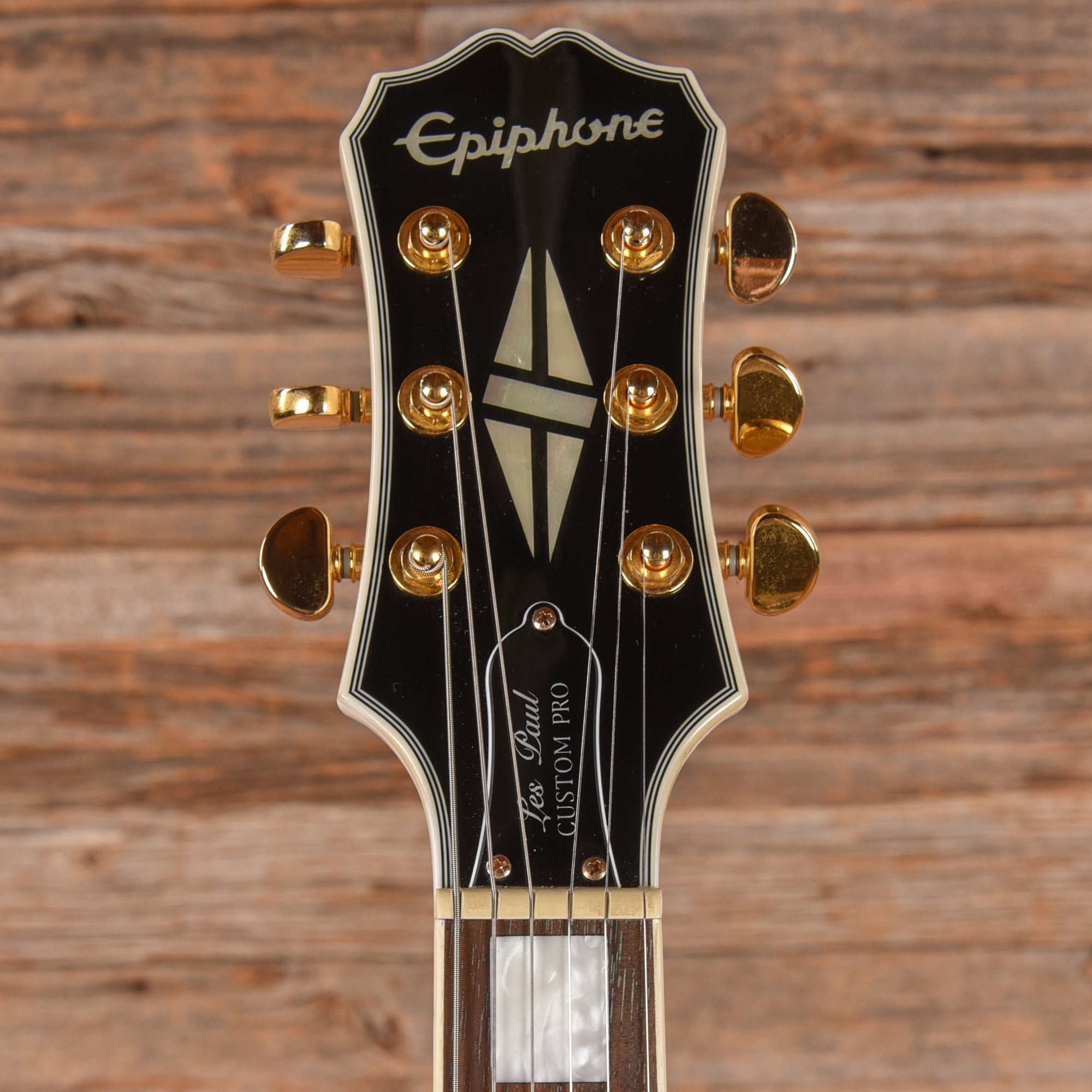 Epiphone Les Paul Custom Pro Alpine White 2017