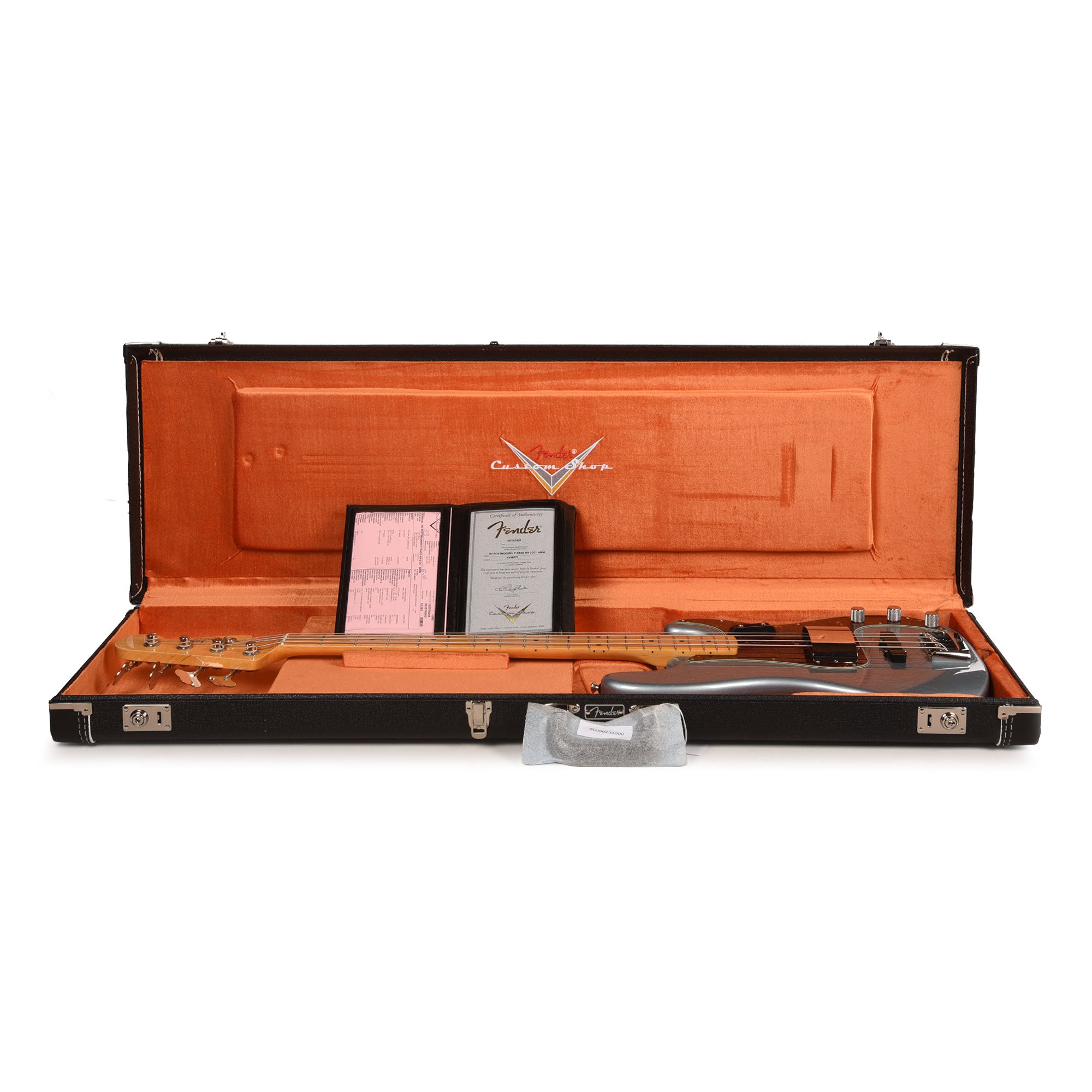 Fender Custom Shop Postmodern Precision Bass Deluxe Closet Classic Aged Blue Ice Metallic