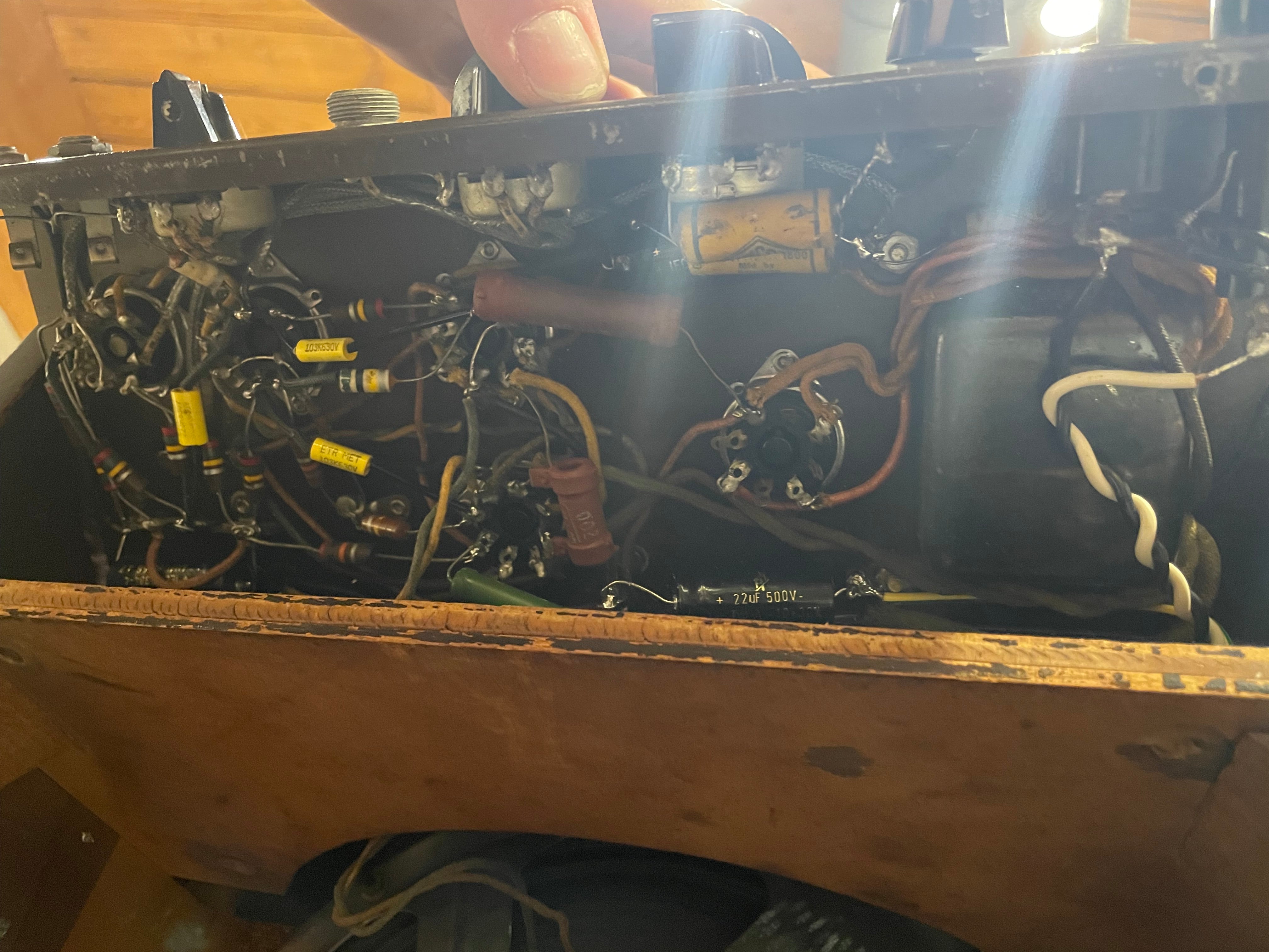 Kay Lap Steel and Amp Set Sunburst 1951