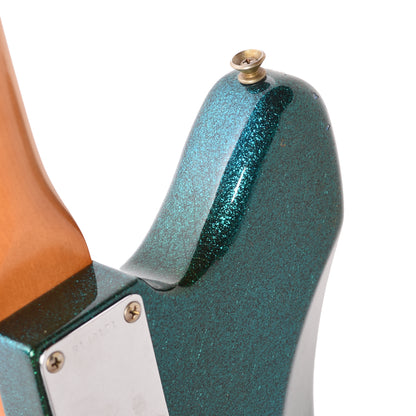 Fender Custom Shop 1962 Jazzmaster Journeyman Relic Nicotine Lake Placid Blue Sparkle Master Built by Levi Perry