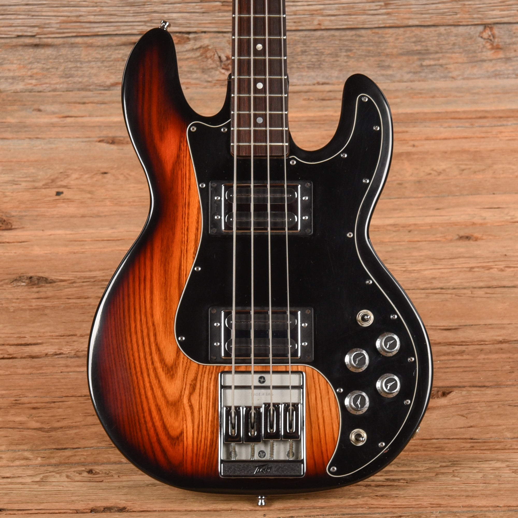 Peavey T-40 Bass Guitar Sunburst 1983