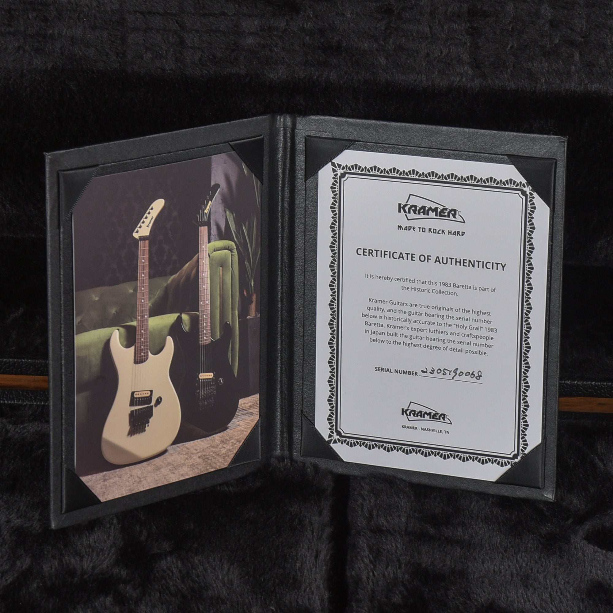 Kramer Historic Series '83 Baretta White 2023