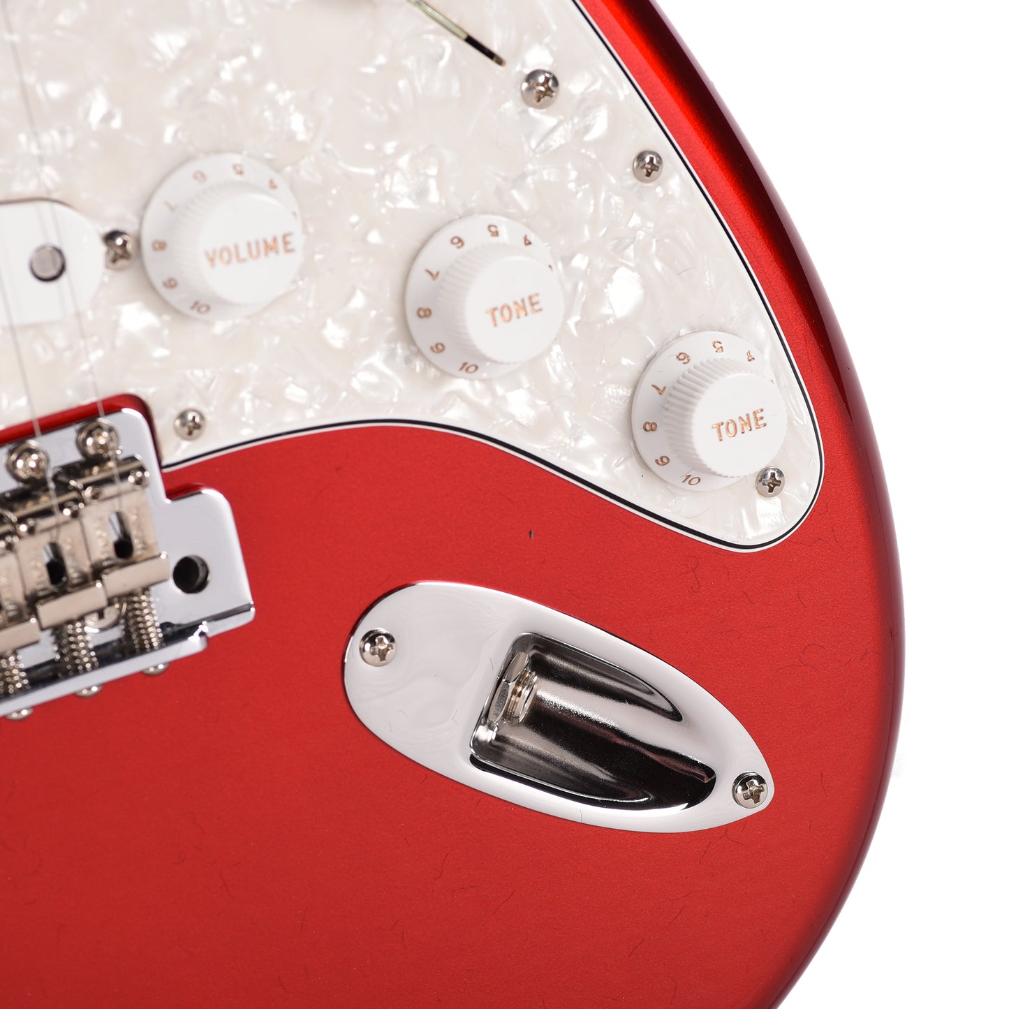 Fender Custom Shop '60s Gold Leaf Competition Stratocaster NOS Candy Apple Red Apprentice Built by Dan Gonzalez