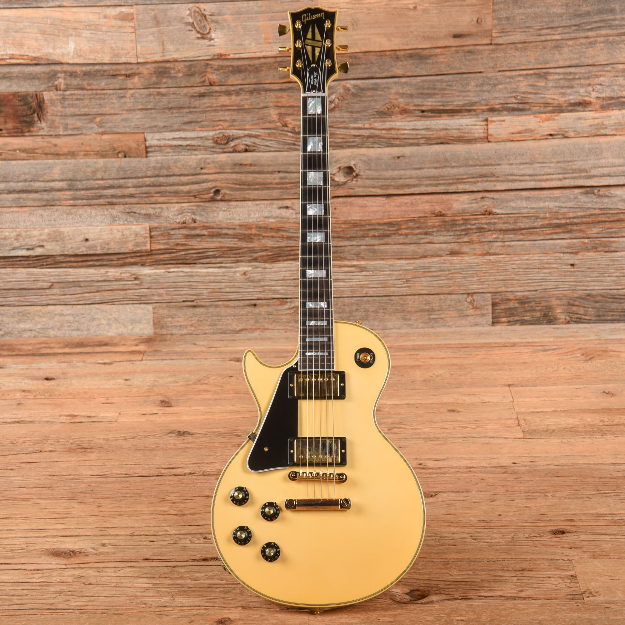 Gibson Custom '68 Les Paul Custom White 2023 LEFTY