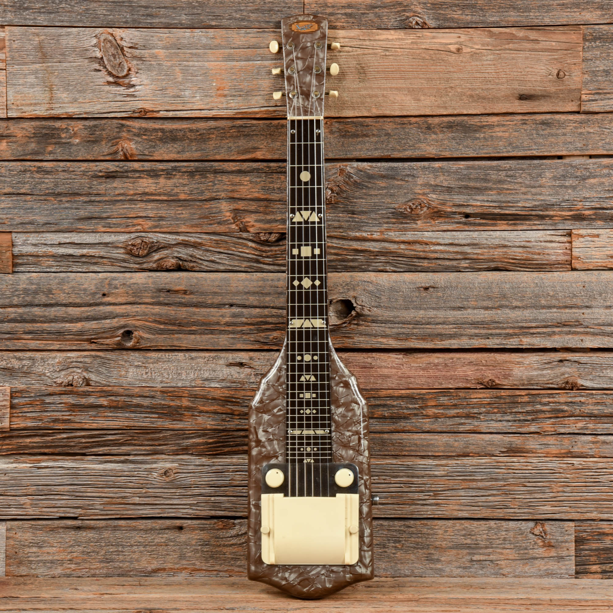 Supro Brown Lap Steel  1958