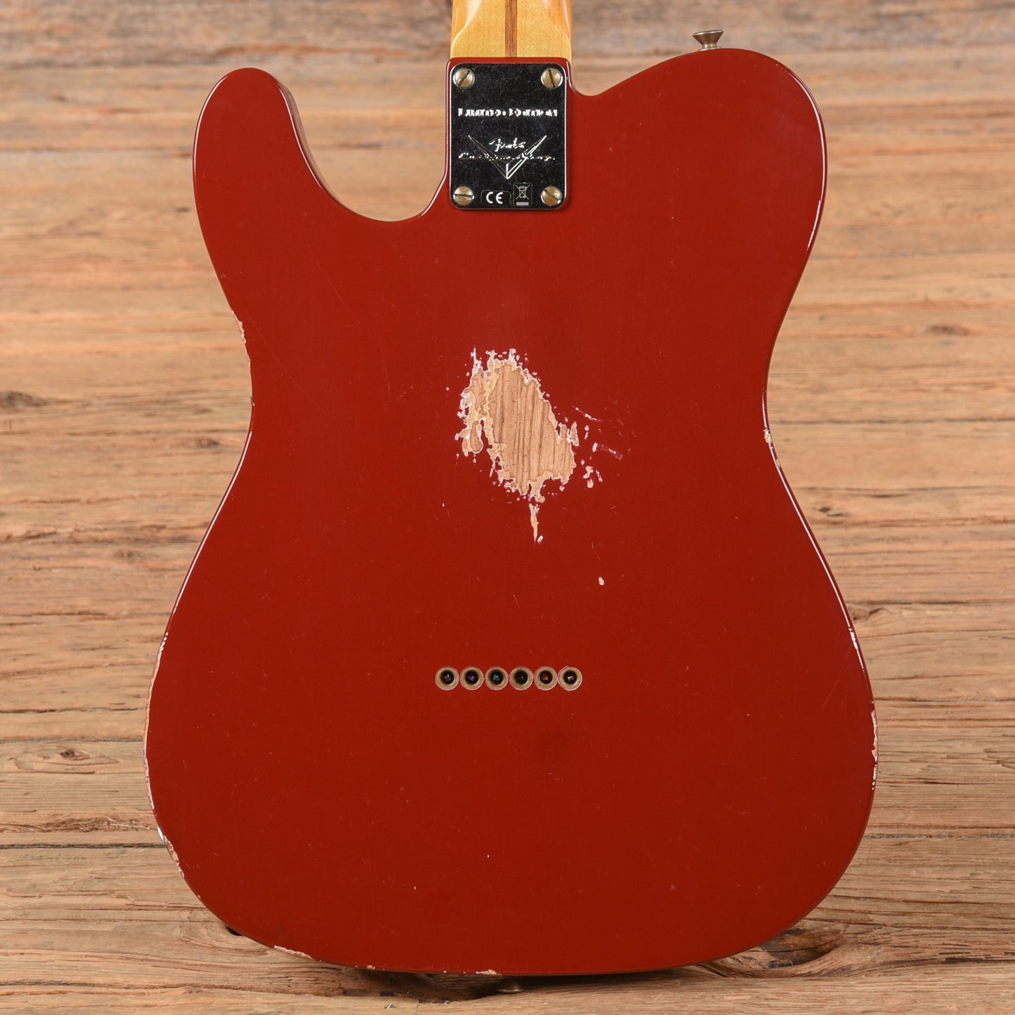 Fender Custom Shop Reverse 50's Telecaster Relic Crimson Red 2024