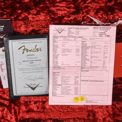 Fender Custom Shop American Custom Stratocaster NOS Aged Natural 2023