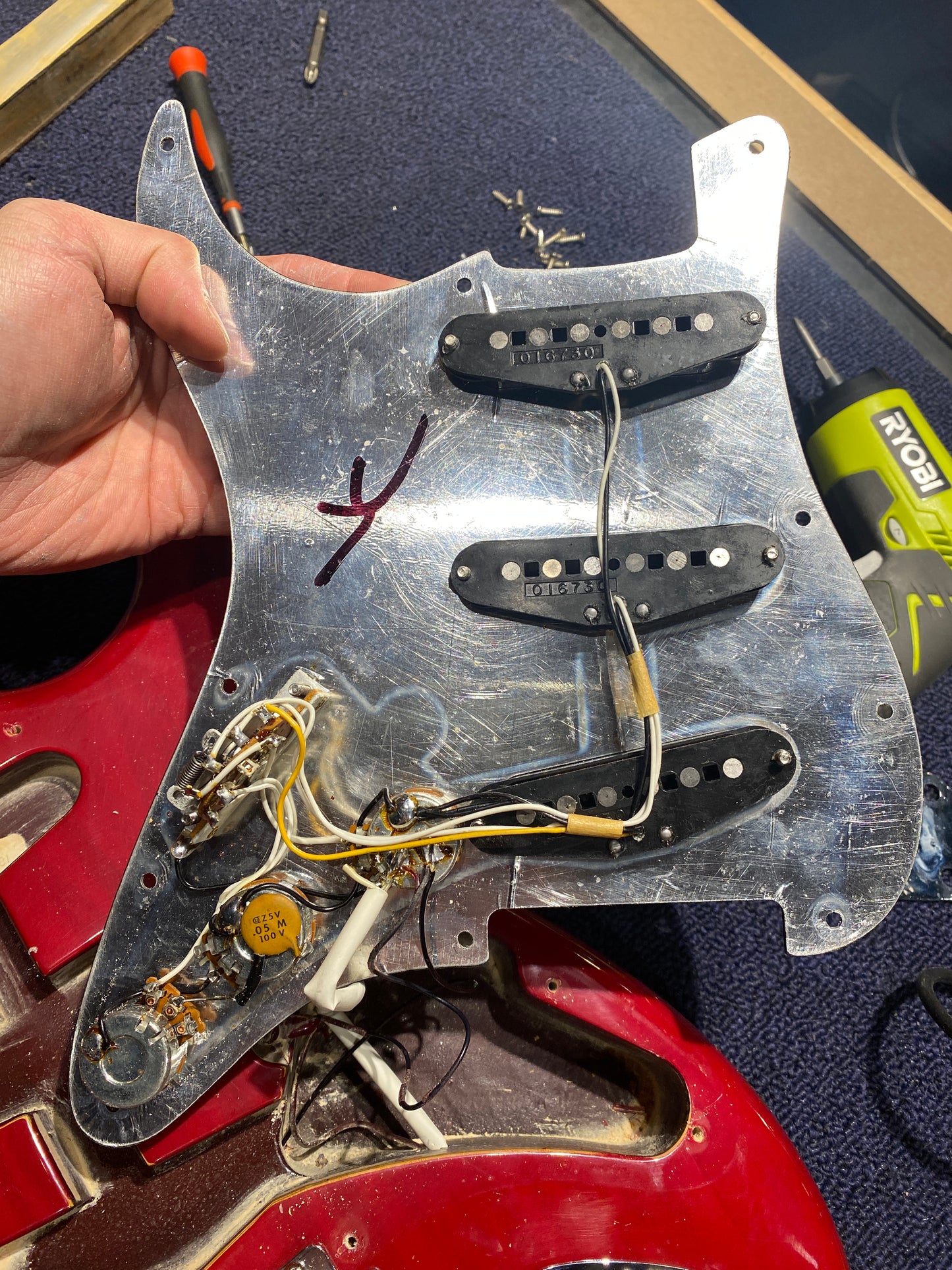 Fender Stratocaster Red 1982