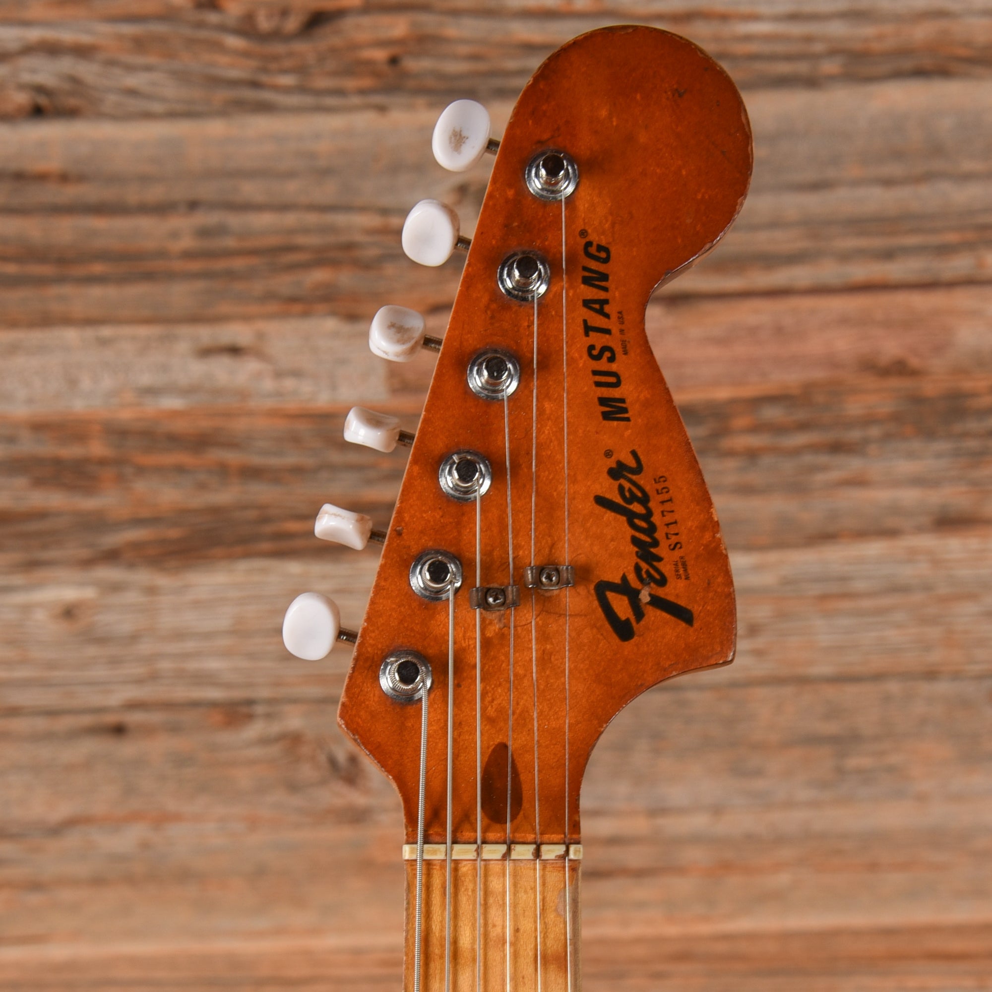 Fender Mustang Green Refin 1977