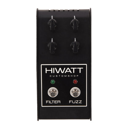 Hiwatt Custom Filter Fuzz Effects Pedal Black
