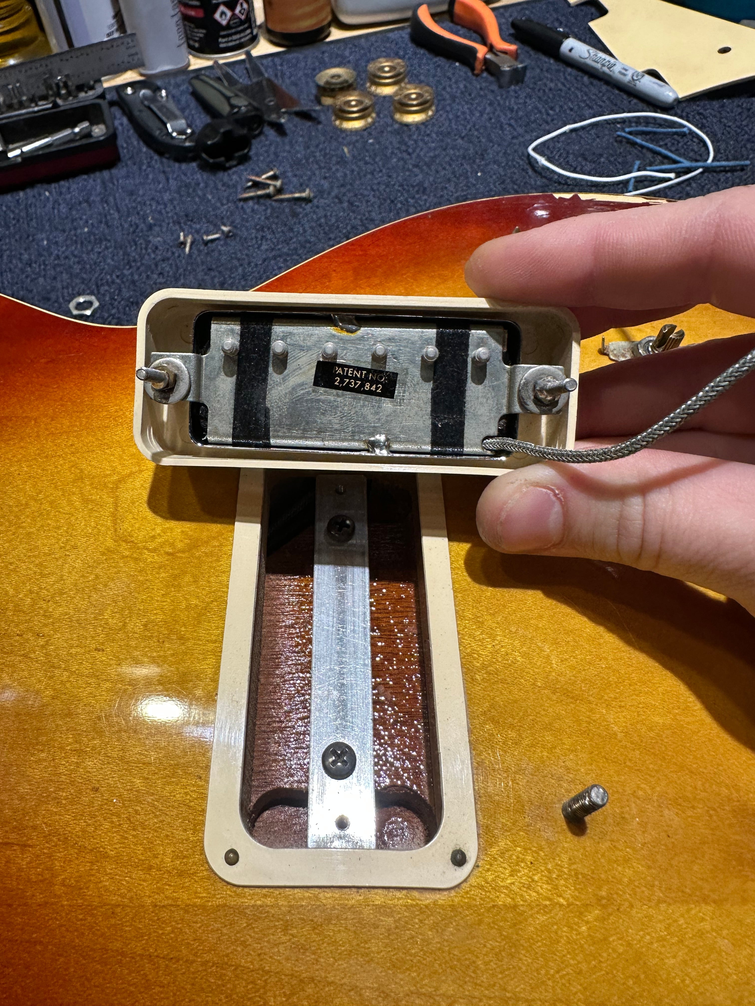 Gibson Les Paul Deluxe Cherry Sunburst 1971