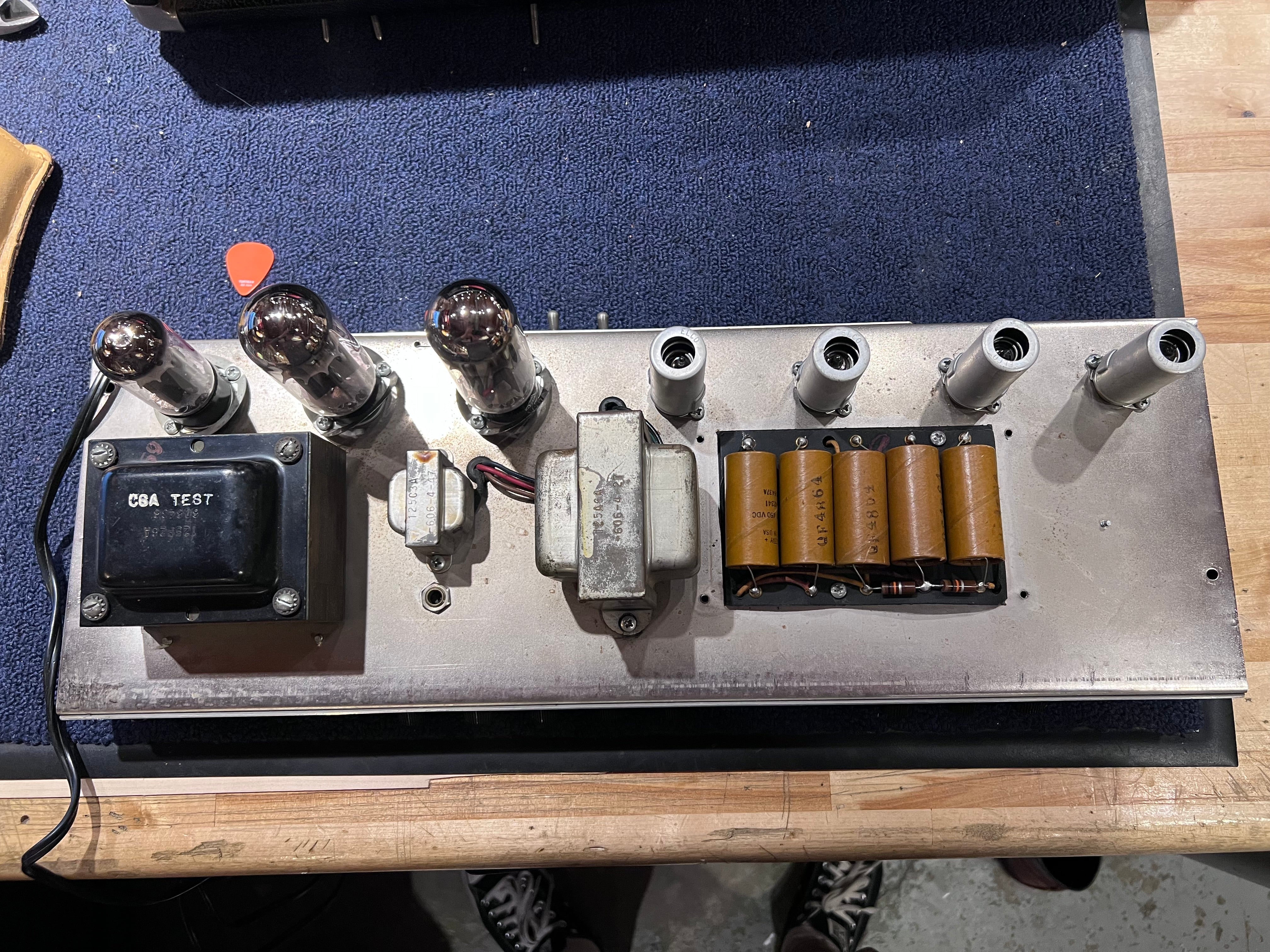 Fender Fender Tremolux w/ 2x10 Cab 1964  - Dave Amato of REO Speedwagon