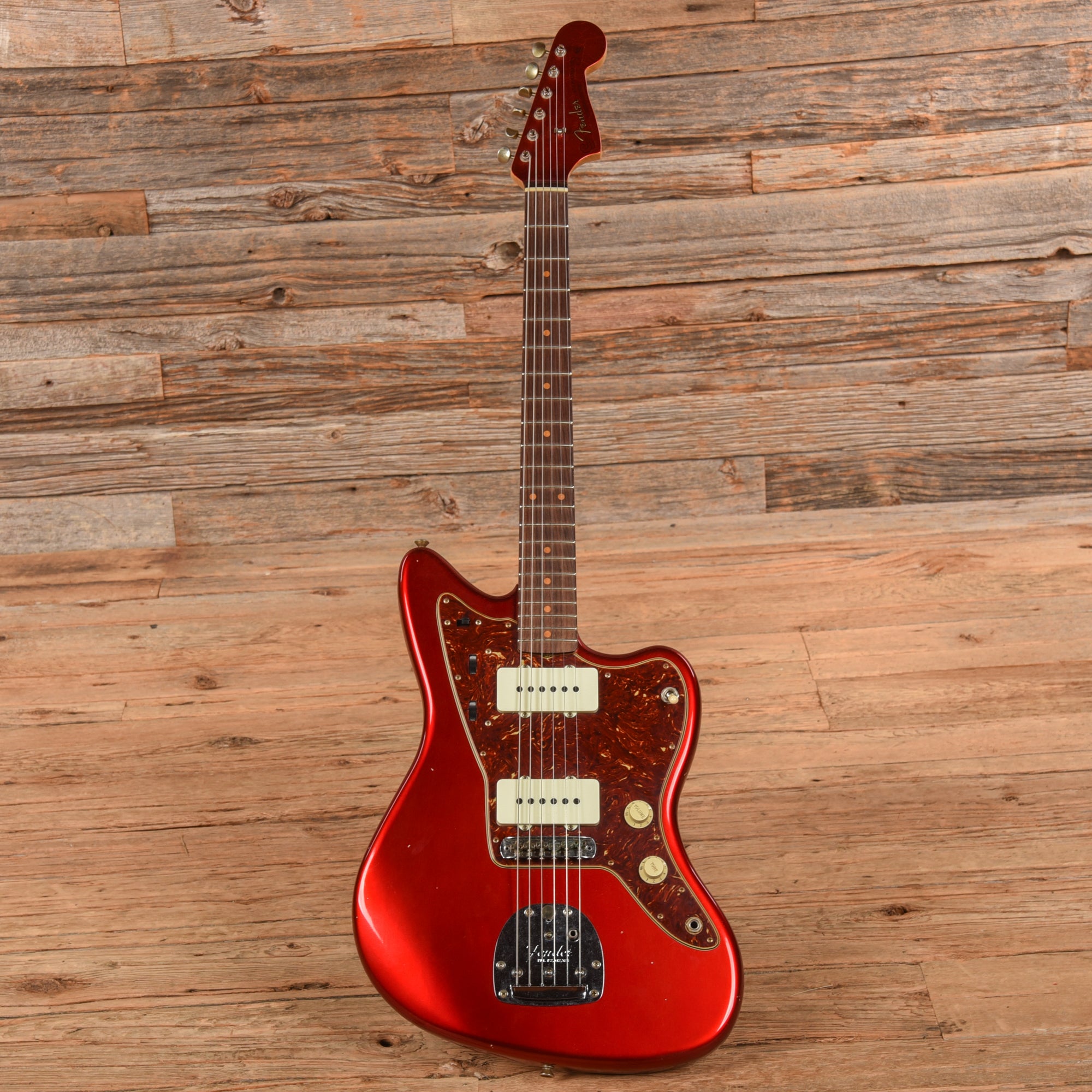 Fender Custom Shop '62 Jazzmaster Journeyman Relic Faded Aged Candy Apple Red 2024