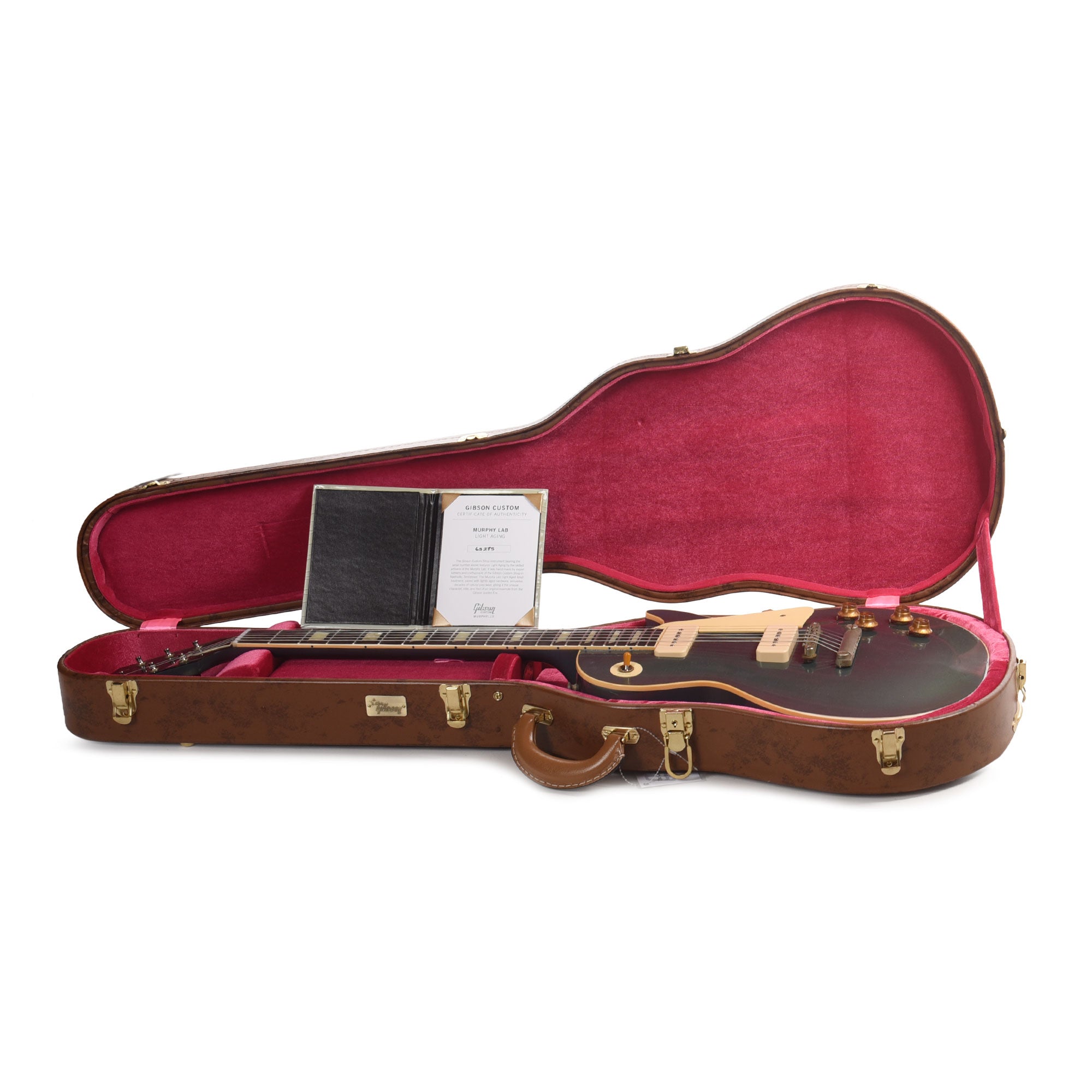 Gibson Custom Shop 1956 Les Paul Standard Antique Pelham Blue Murphy Lab Light Aged w/P90 Pickups