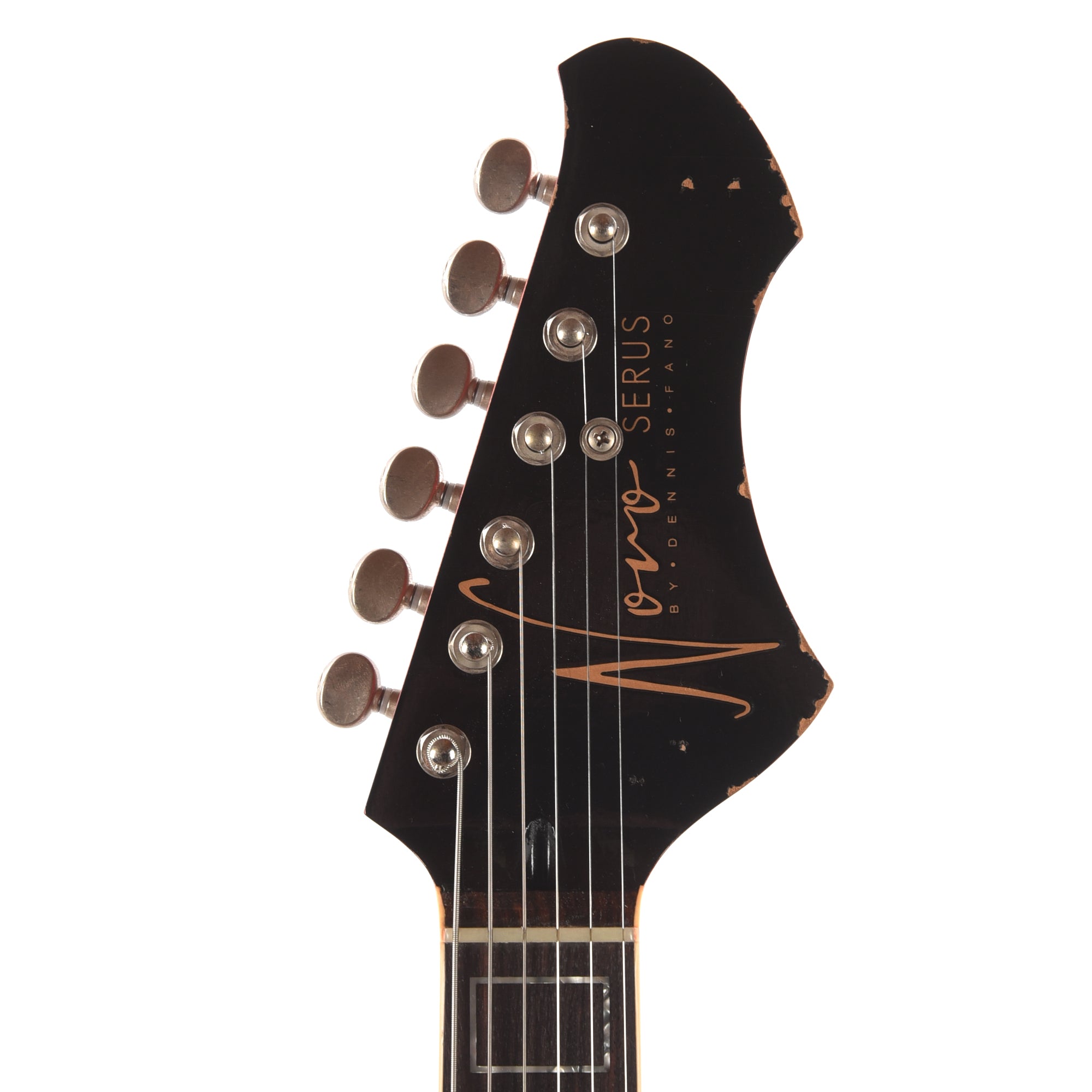 Novo Dealer Limited Chambered Serus P2 Faded Tea Burst w/Faded Cherry Back Light Distress