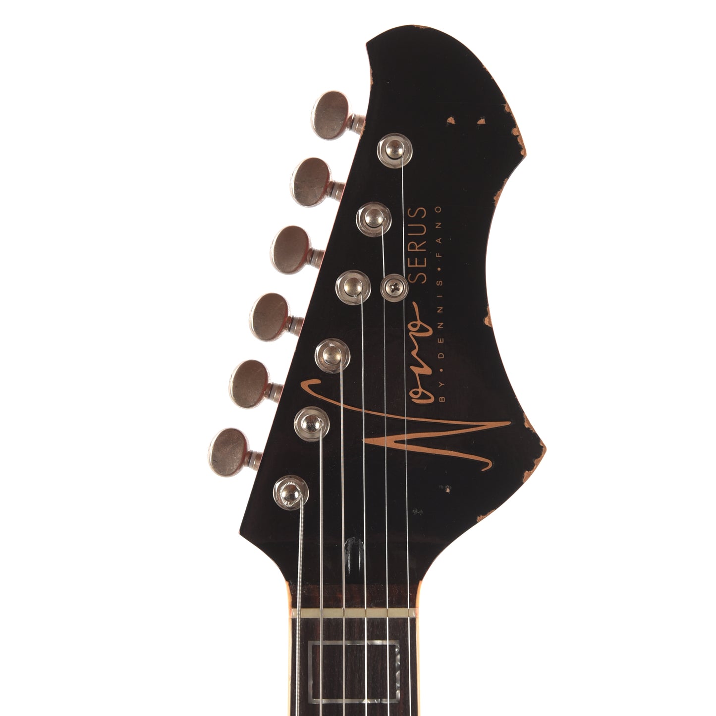 Novo Dealer Limited Chambered Serus P2 Faded Tea Burst w/Faded Cherry Back Light Distress