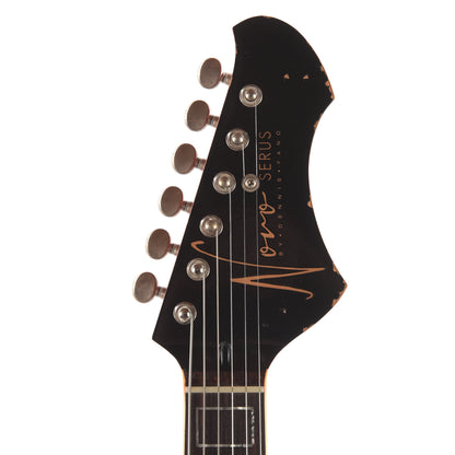 Novo Dealer Limited Chambered Serus P2 Faded Tea Burst w/Faded Cherry Back Light Distress