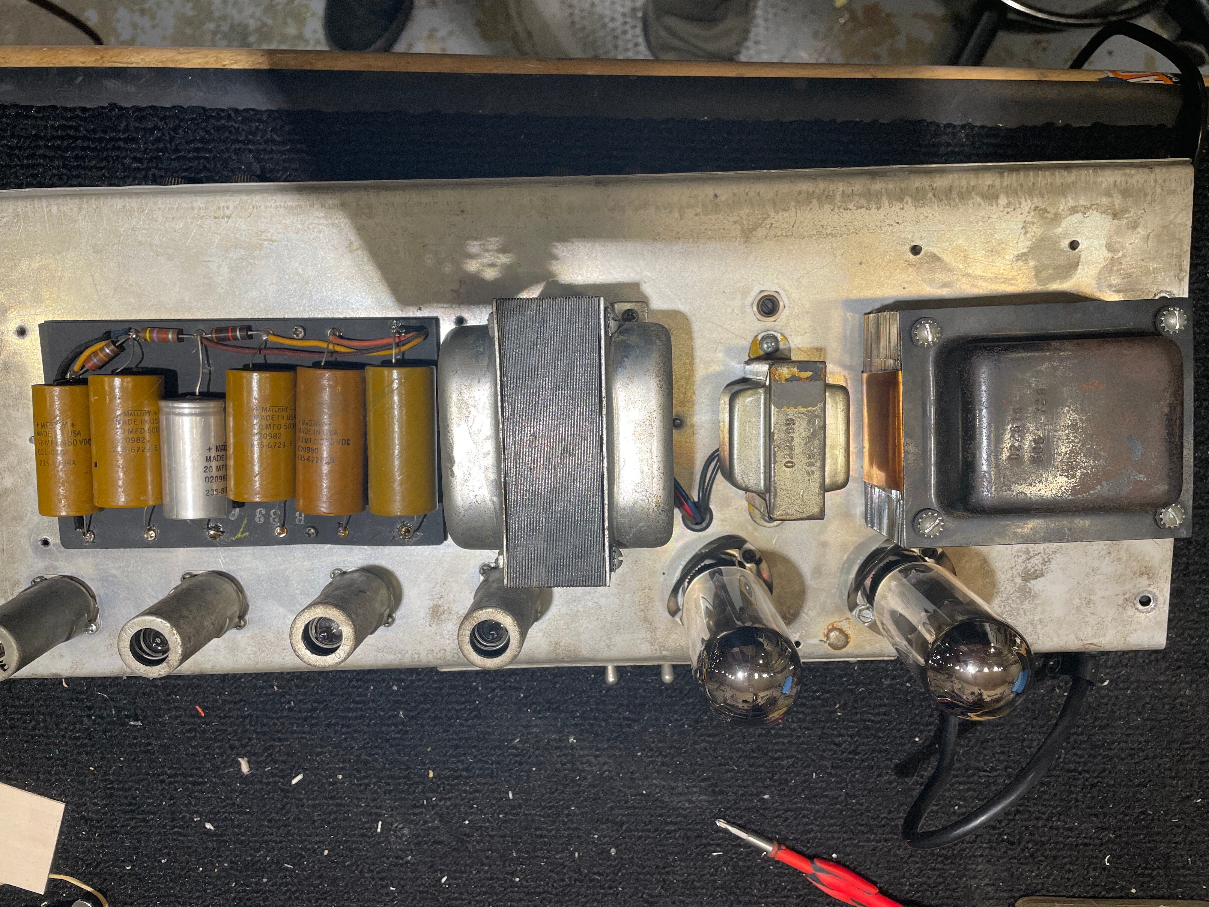 Fender Fender Bassman w/ Cab 1967  - Dave Amato of REO Speedwagon