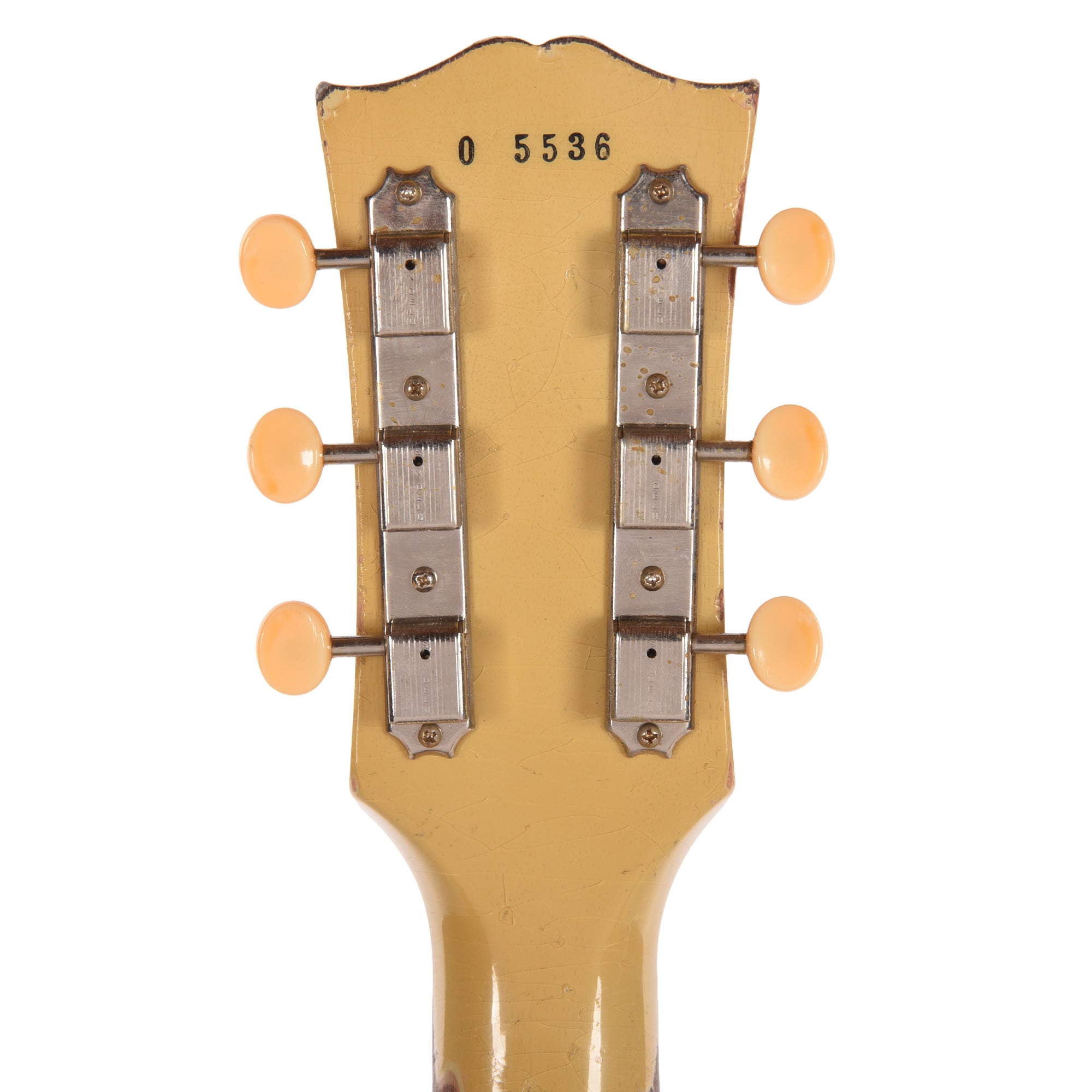 Gibson Custom Shop 1960 Les Paul Junior Double Cut Reissue TV Yellow Murphy Lab Ultra Heavy Aged