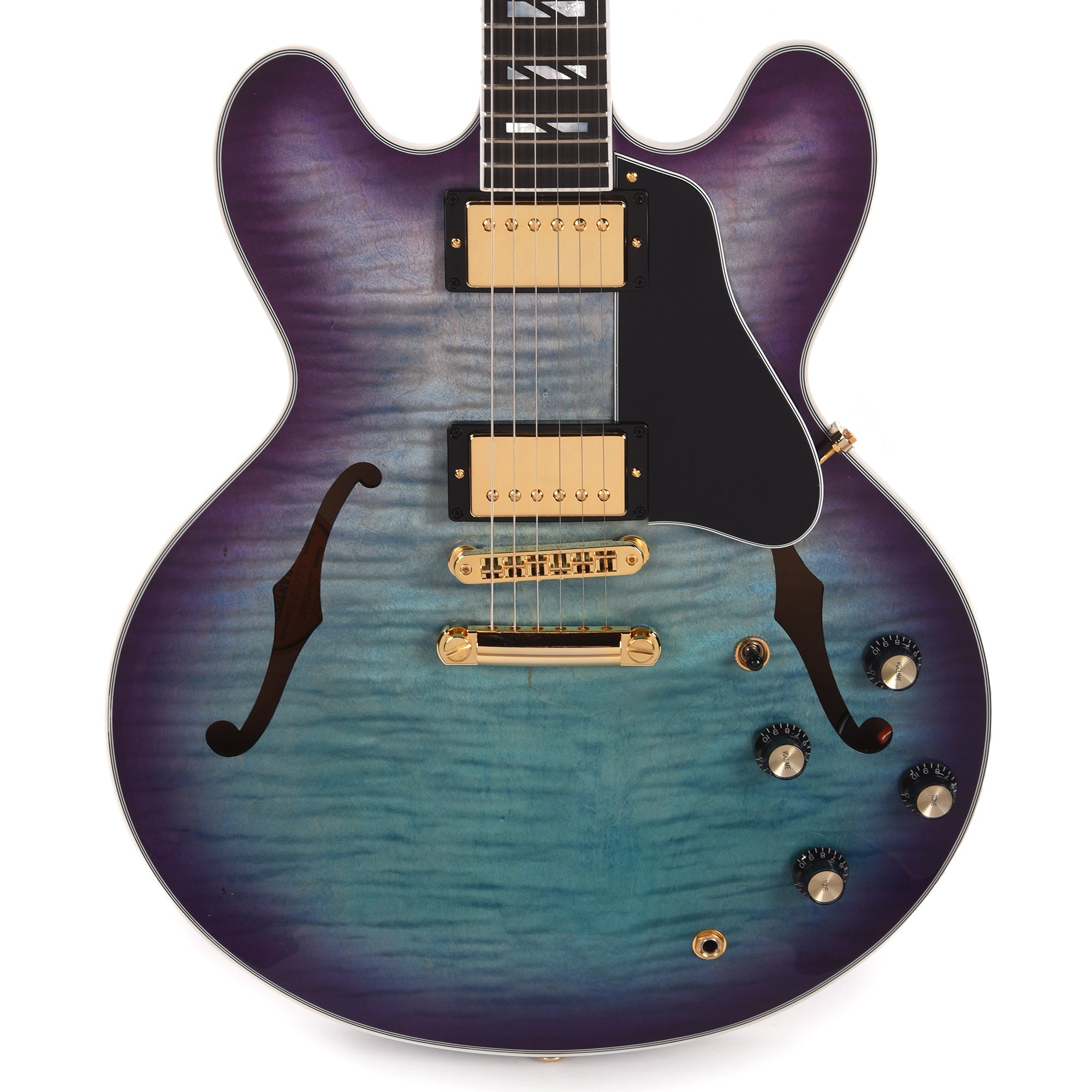 Gibson Modern ES Supreme AAA Maple Blueberry Burst