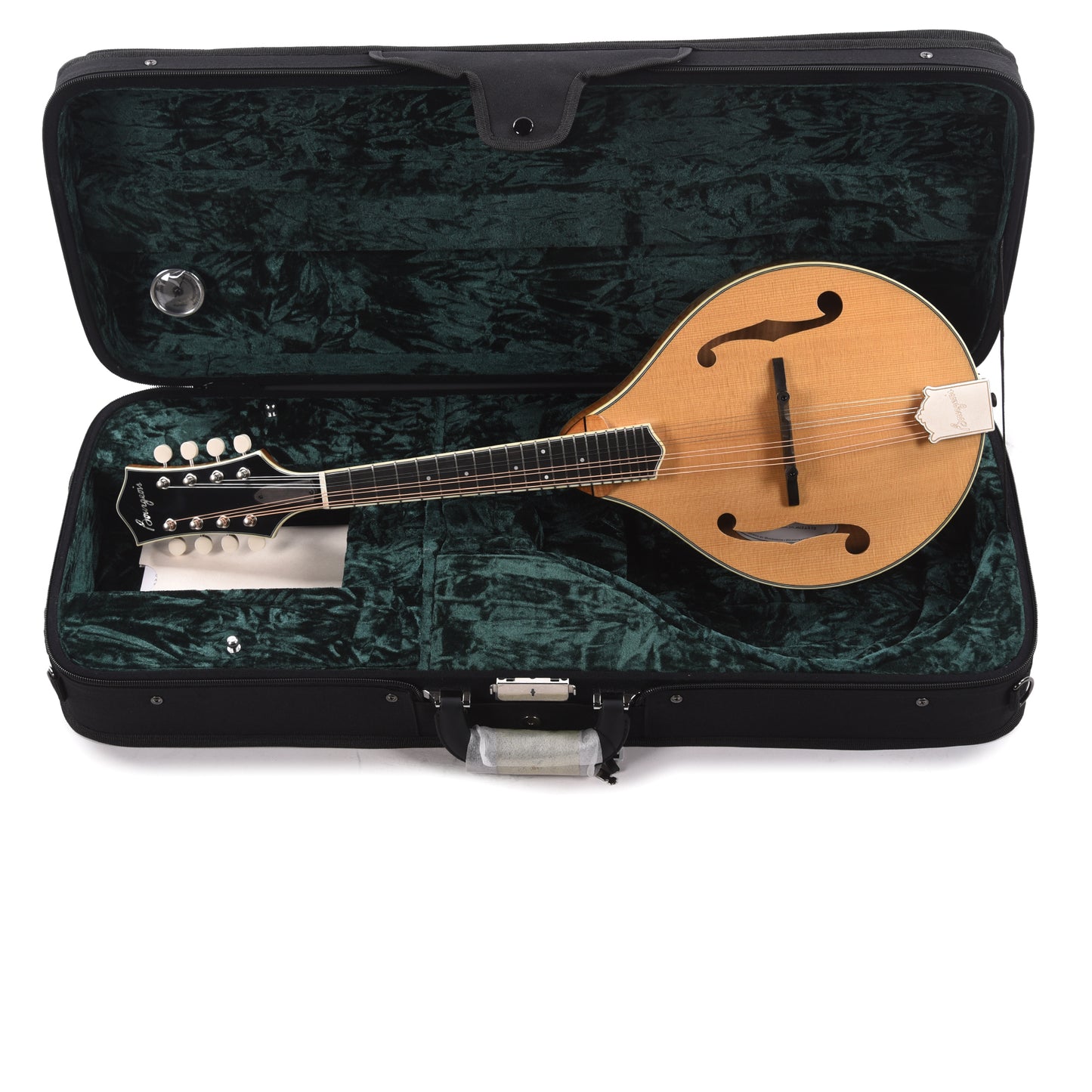 Bourgeois M5 A-Style Mandolin Aged Tone Torrefied Adirondack/Flame Maple Natural