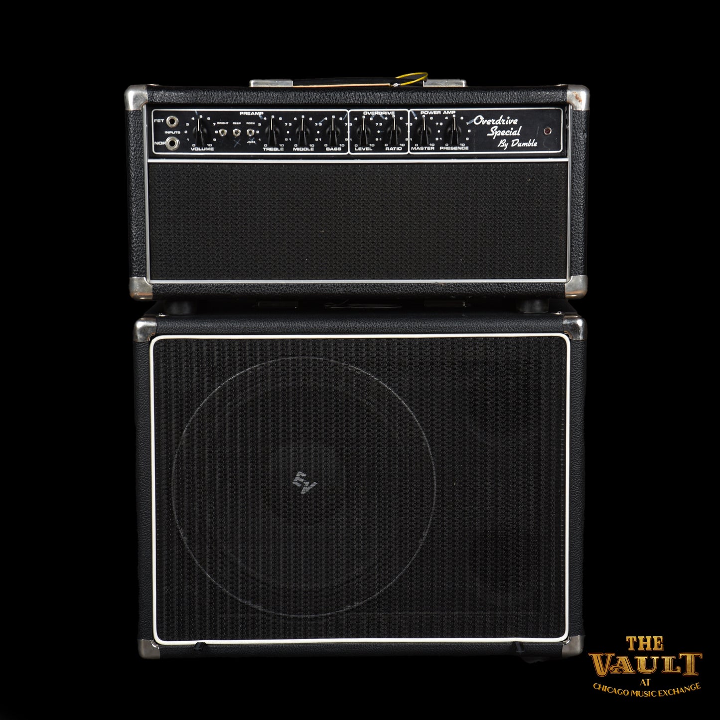 Dumble Overdrive Special Head w/ Matching 1x12" EV Loaded Cabinet, Footswitch and Hangtag  2003