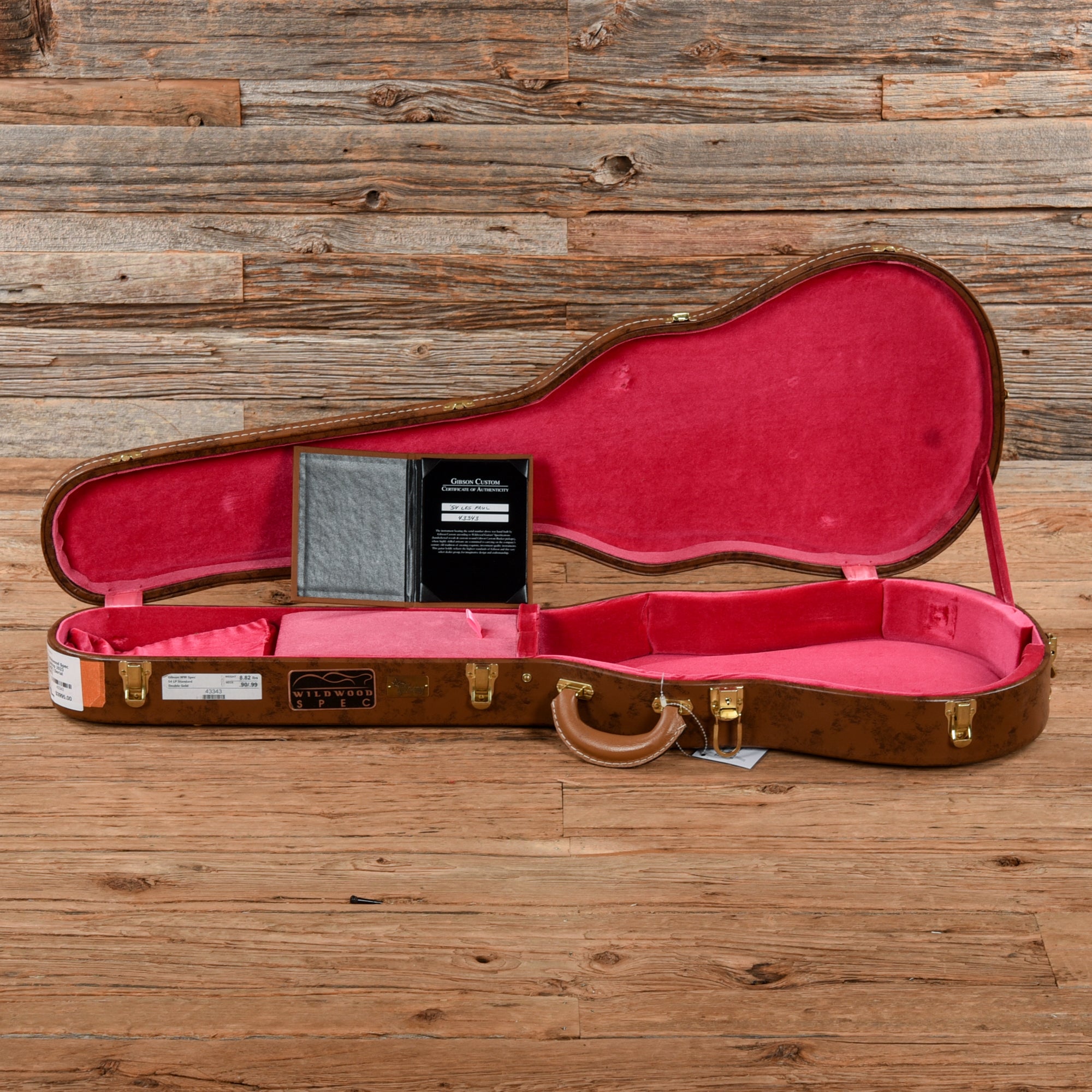 Gibson Custom Wildwood Spec 54 Les Paul Goldtop Goldtop 2023