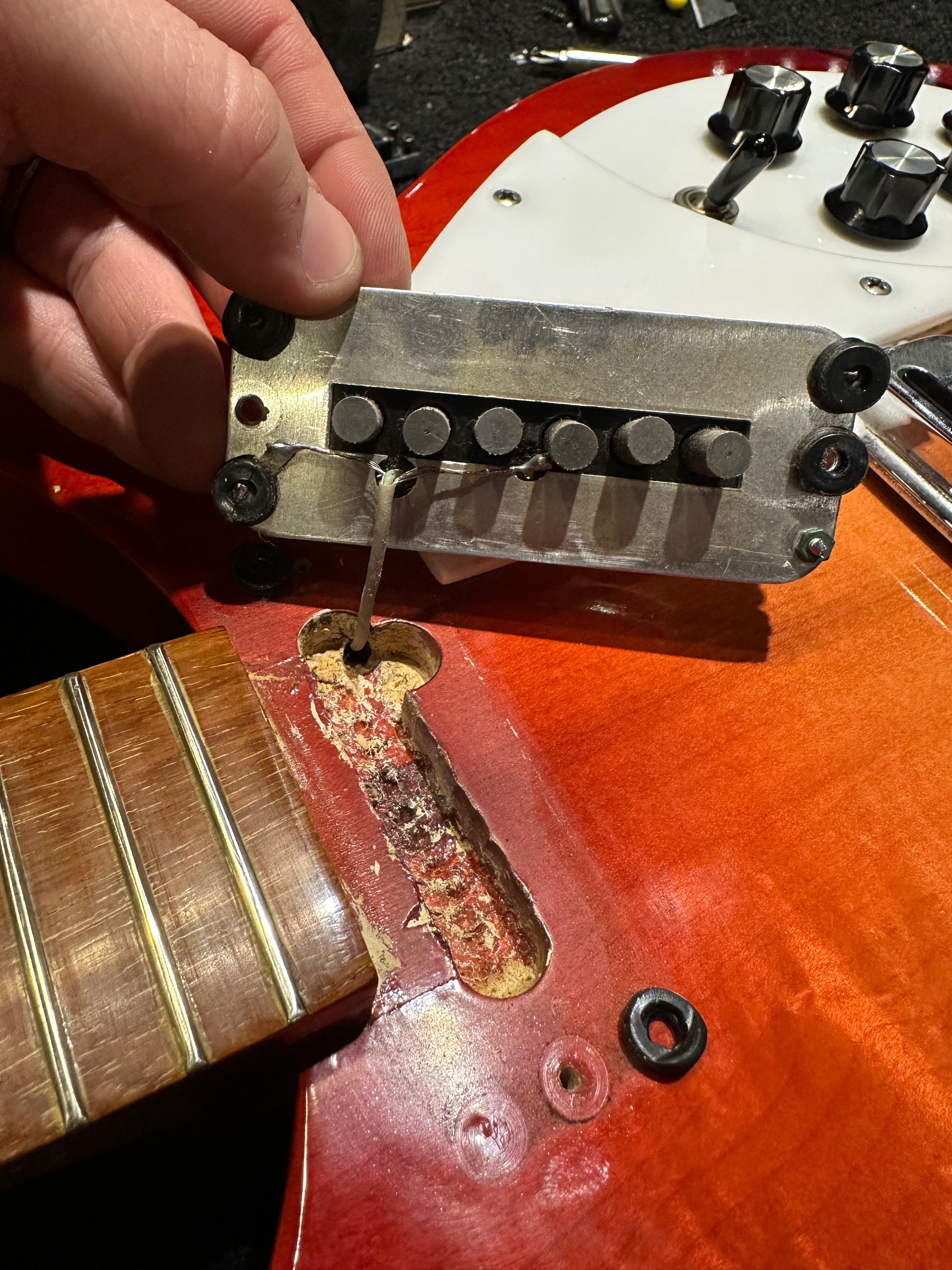 Rickenbacker 330 w/Added Trem Fireglo 1966