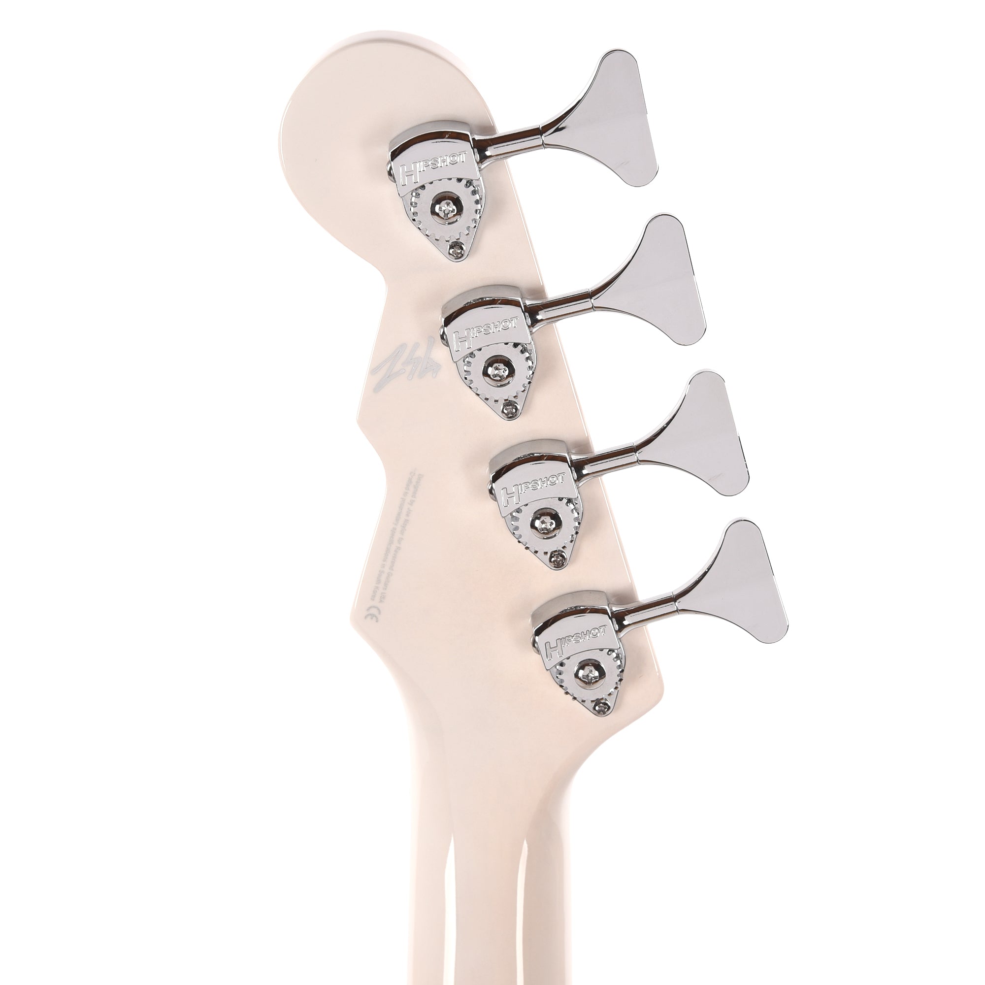 Reverend Sentinel Bass Guitar Transparent White