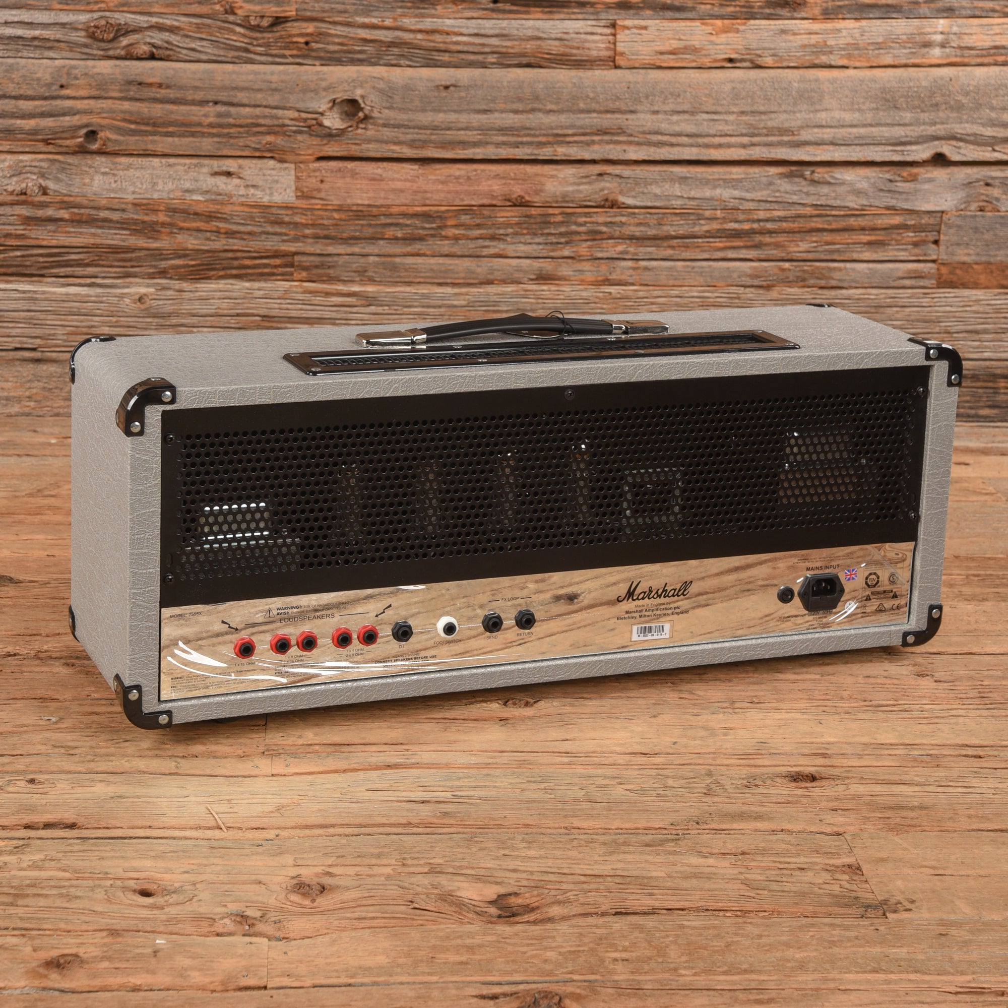 Marshall Silver Model 2555 50/100 watt head - Dave Amato of REO Speedwagon