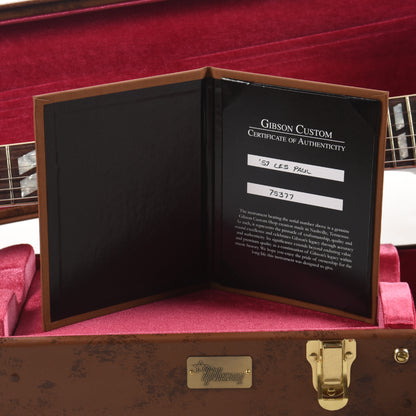 Gibson Custom Shop 1957 Les Paul Standard "CME Spec" Silverburst Gloss NH W/Single Custom "S" Bucker & V2 Neck