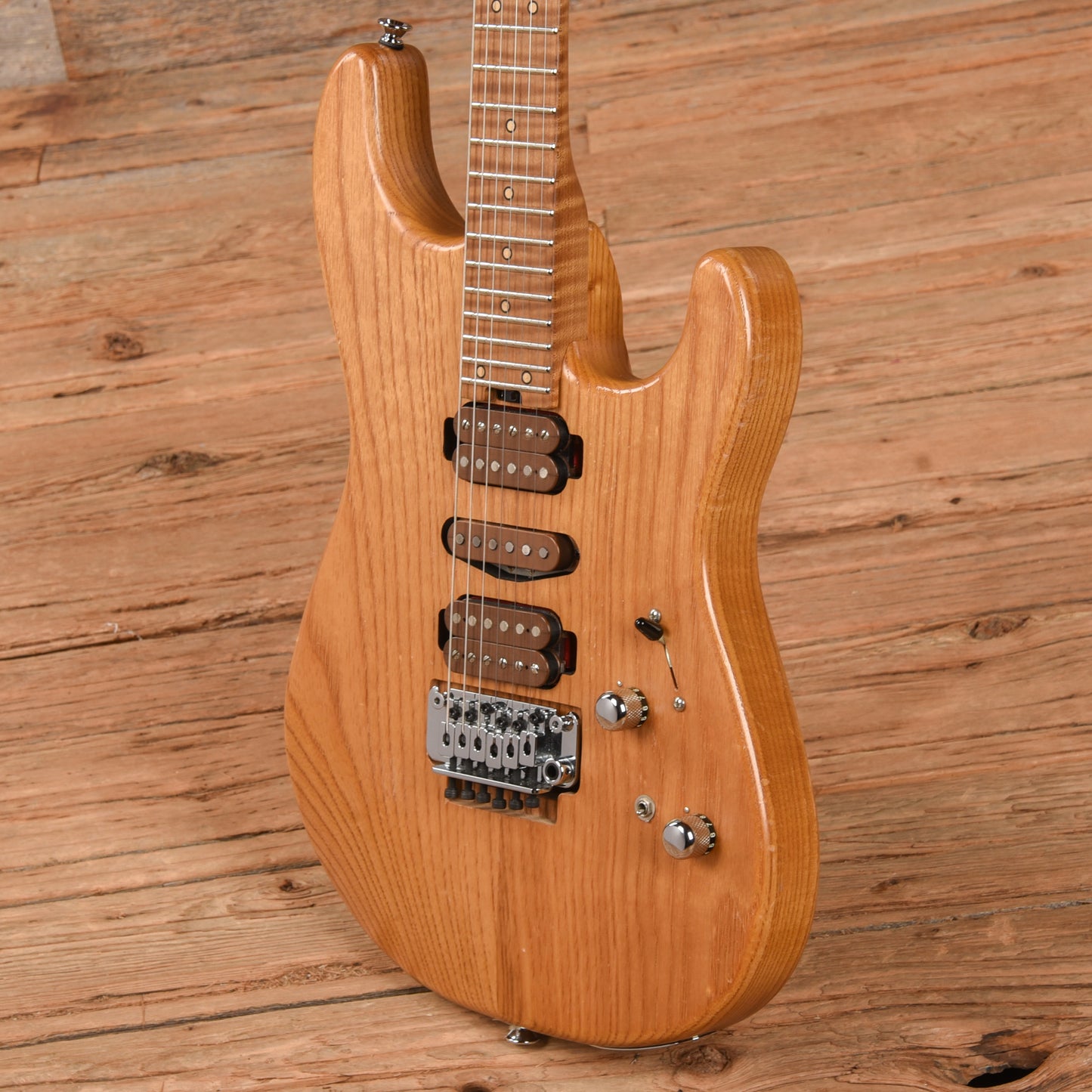 Charvel Guthrie Govan USA Signature HSH Natural Caramelized Ash 2018
