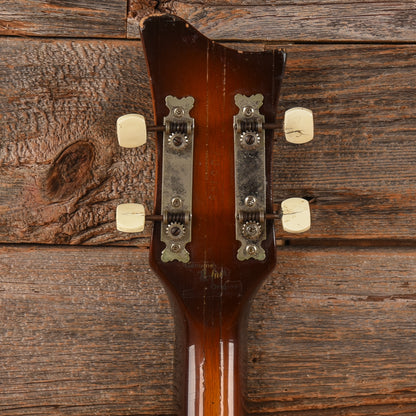 Hofner 500/1 1963 body w/Late 70s neck Sunburst 1963 LEFTY