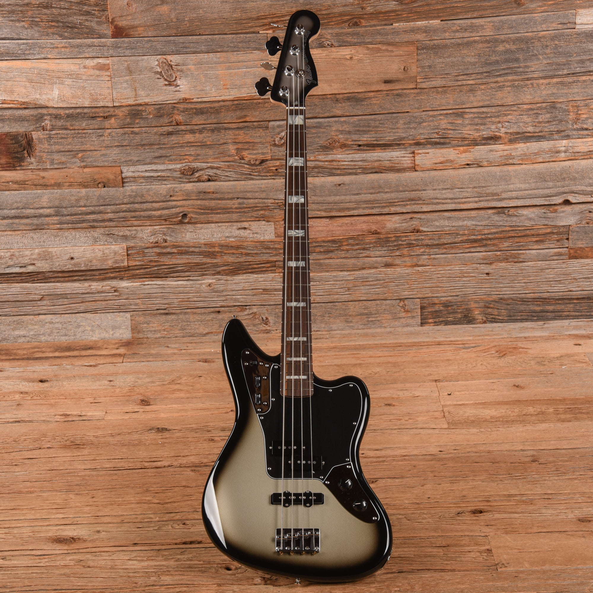 Fender Artist Troy Sanders Jaguar Bass Silverburst 2019